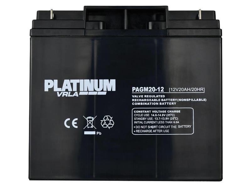 Battery PAGM20-12| , 12V, AH Capacity @20HR: 20