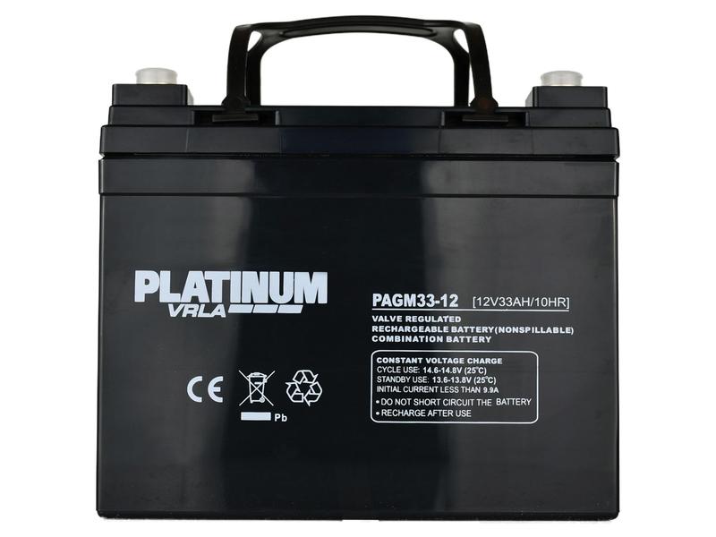 Battery PAGM33-12| , 12V, AH Capacity @20HR: 33