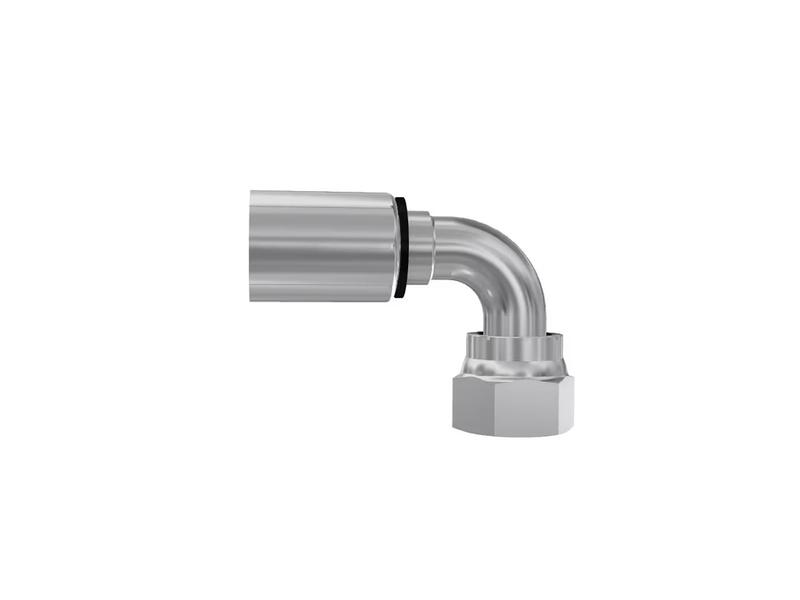 Parker ORFS Perspilaar 1\'\' x 1-11/16\'\' - 12TPI Vrouw Wartel 90° Afbeelding 1