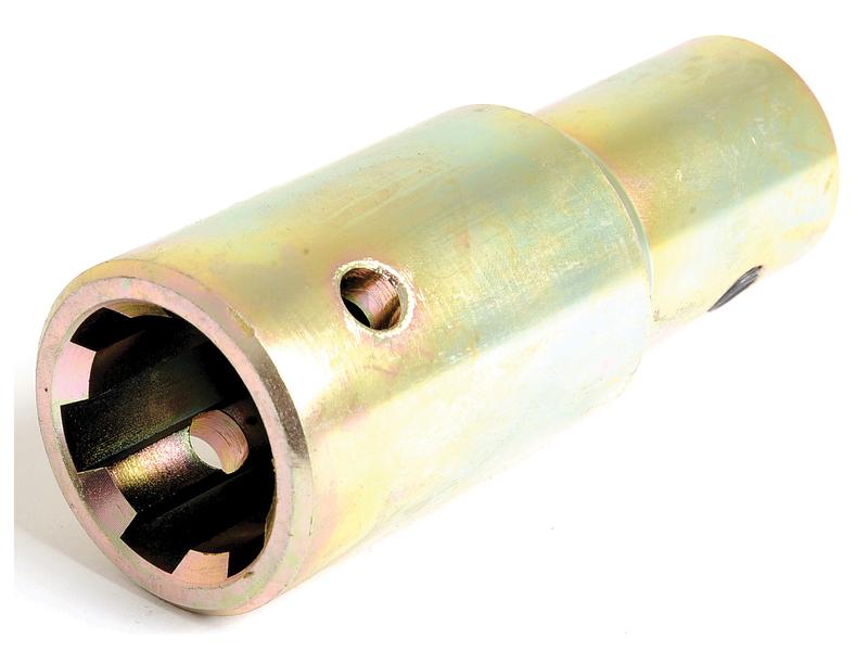 PTO Pump Adapter - Bore Ø3/4\'\' x Female spline 1 3/8\'\' - 6 with Grub Screw.