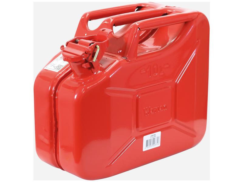 Metal Jerry Can - Red 10 ltr(s) (Petrol)