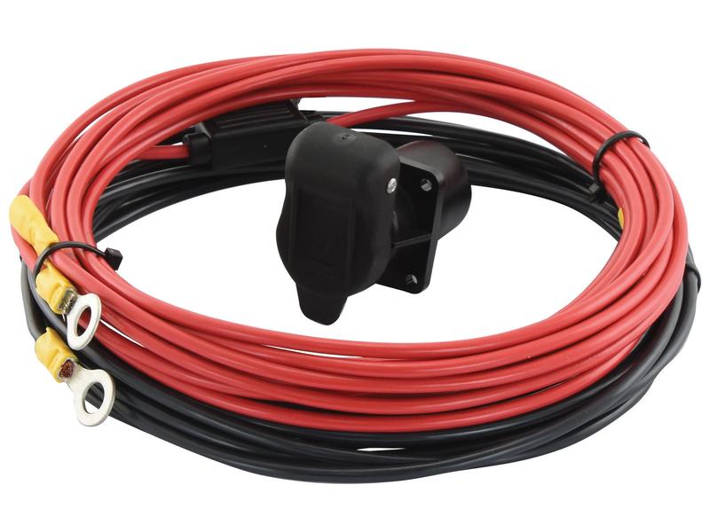 Auxiliary Equipment Power Cable 5M, 3 Pin, Female / Female