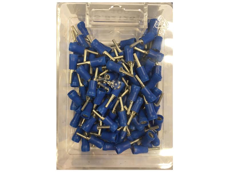 Cosses, Standard Grip bleues, Ø1.9mm (Coffret 100 pièces) Image 1