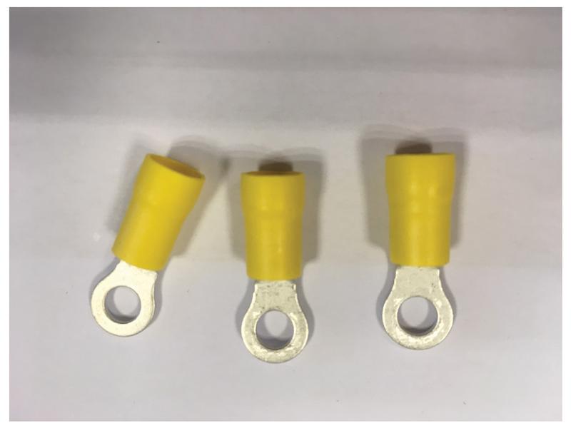 Cosses à plage ronde, Standard Grip, Ø5.3mm, jaunes (4.0 - 6.0mm) Image 1