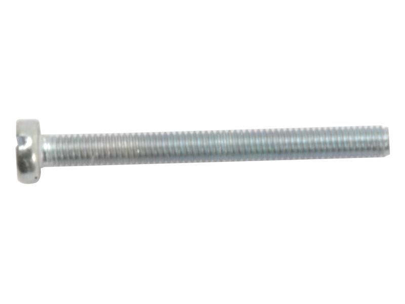 Metric Cheese Head Machine Screw, M3x30mm (DIN 84)
