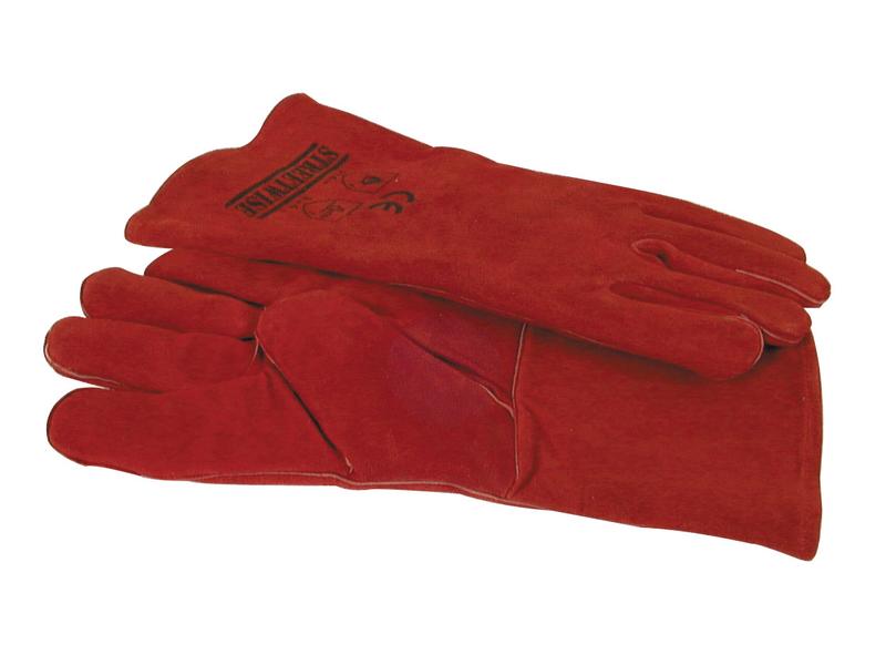 Welding Gloves - Red - 9/L