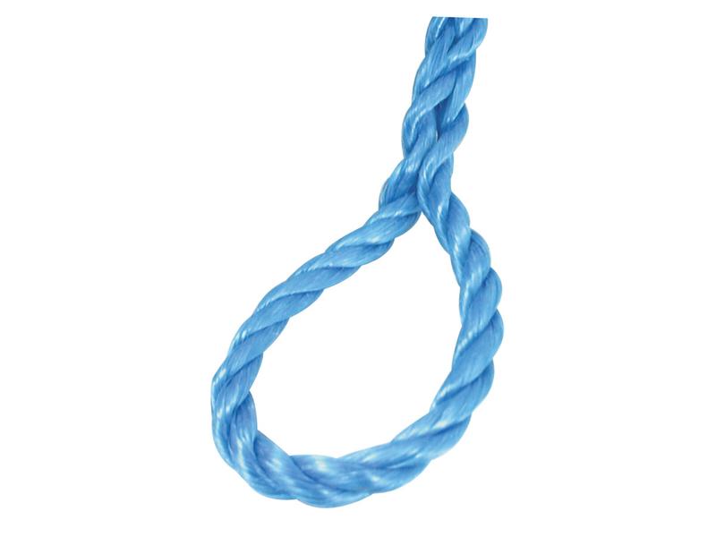 Polypropylene Rope with Eye, Ø10mm, Length: 27m (88ft)