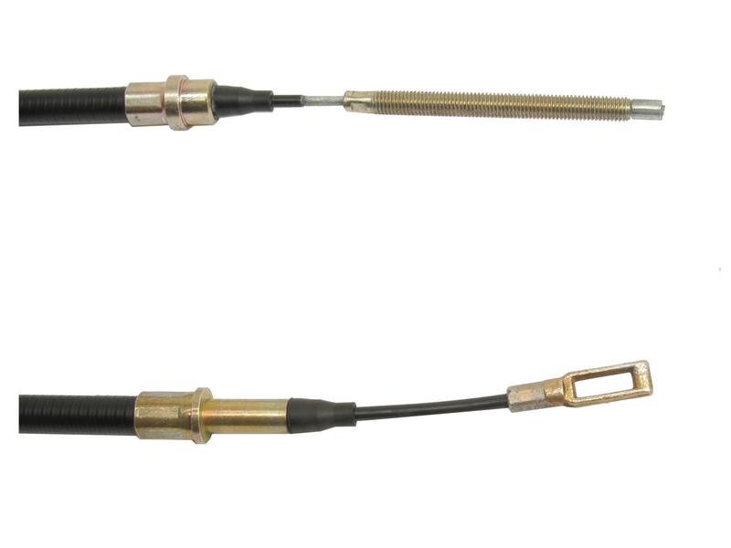 Câbles d\'embrayage - Longueur: 954mm, Longueur de câble extérieur: 654mm.