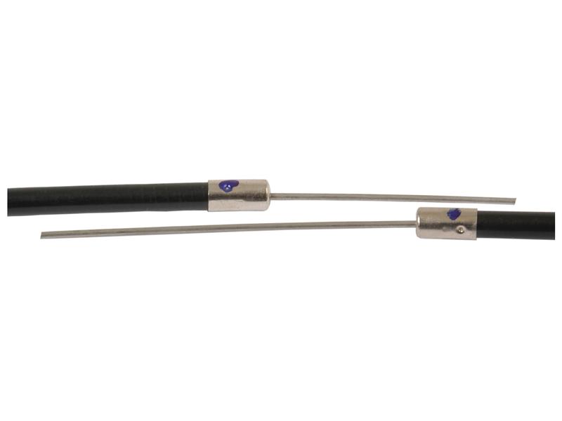 Kabel for motorstopp - Lengde: 1000mm, Kabellengde ytre: 812mm.