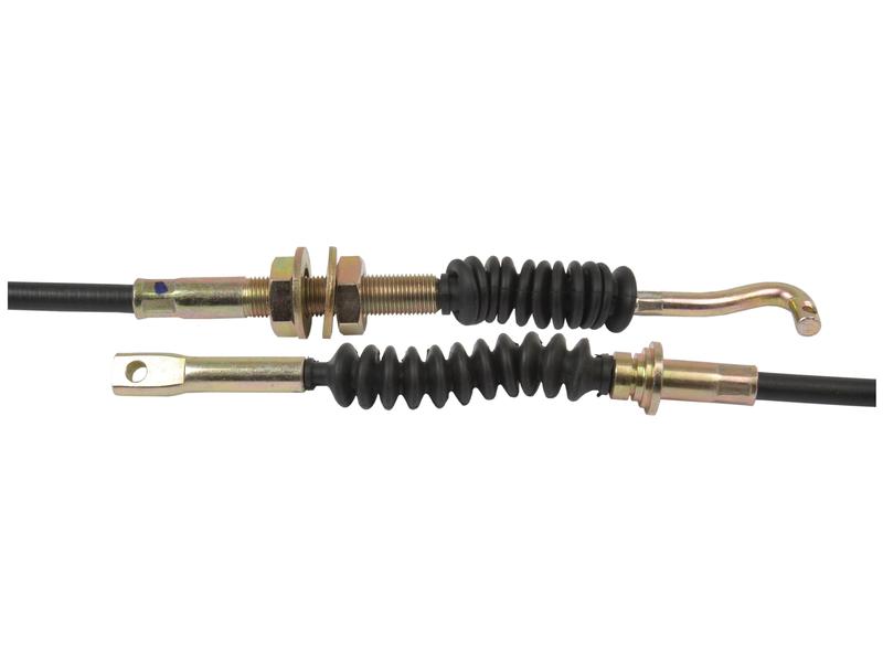 Hand Throttle Cable - Length: 1613mm, Outer cable length: 1408mm.