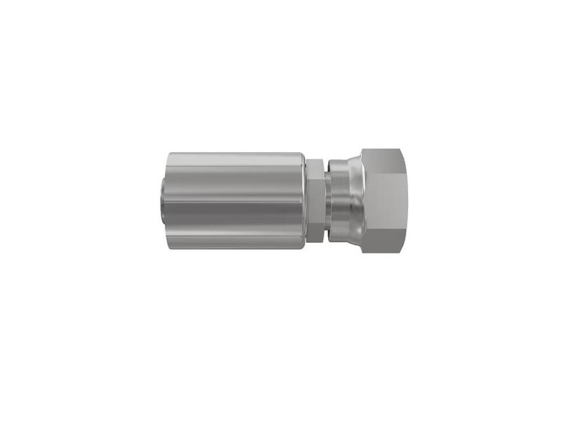 Parker ORFS Perskoppeling 5/16\'\' x 11/16\'\' - 16TPI Vrouw Wartel (Kort) Afbeelding 1