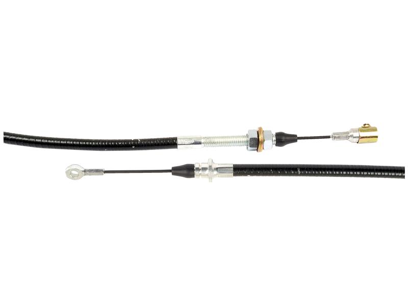Foot Throttle Cable - Length: 1066mm, Outer cable length: 932mm.