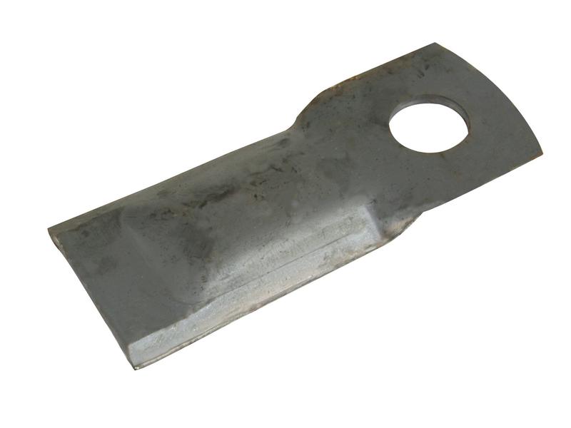 Kniv for skiveslåmaskin - Avsmalnet blad -  131 x 50x4mm - Hull Ø20.5 x 23mm  - Venstre og Høyre -  Erstatning for Taarup