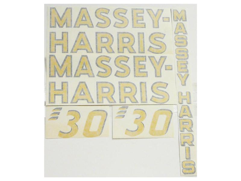 Decal Set - Massey Harris 30