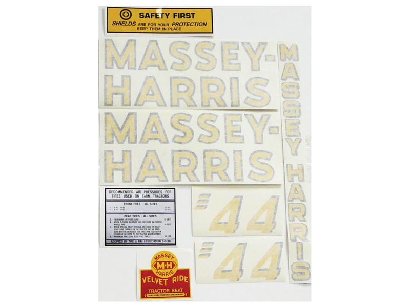 Decal Set - Massey Harris 44