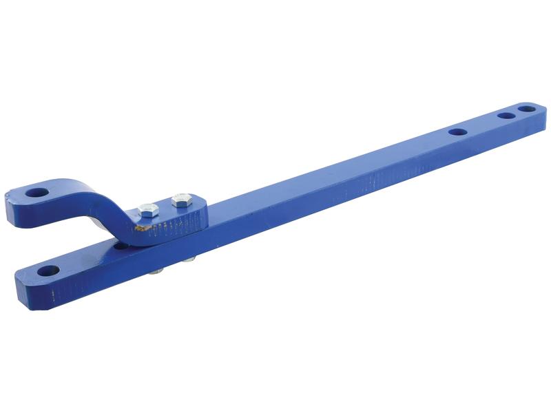 Swinging Drawbar with Clevis - Overall length: 930mm - Section