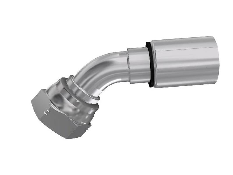 Parker BSP 60° Perskoppeling 1\'\' x 1\'\' - 11TPI Vrouw Wartel 45° Afbeelding 1