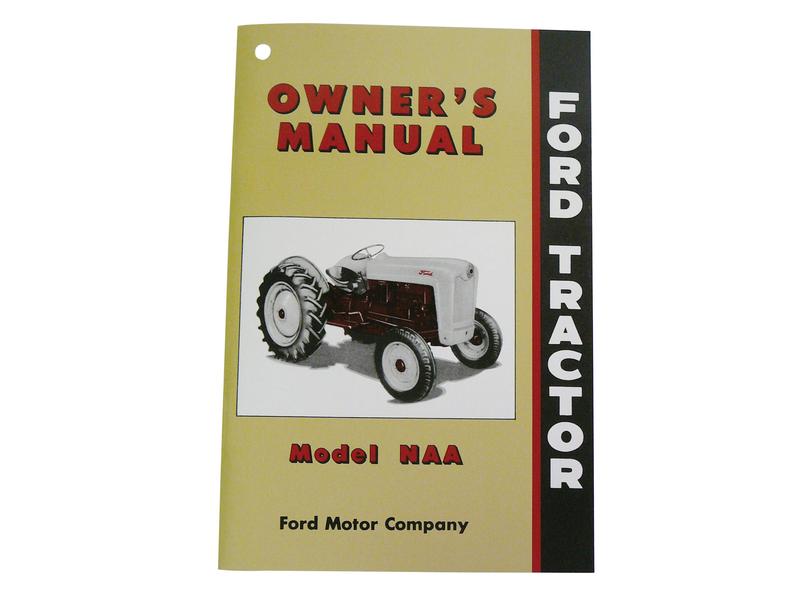 MANUAL, OWNERS, FORD NAA
