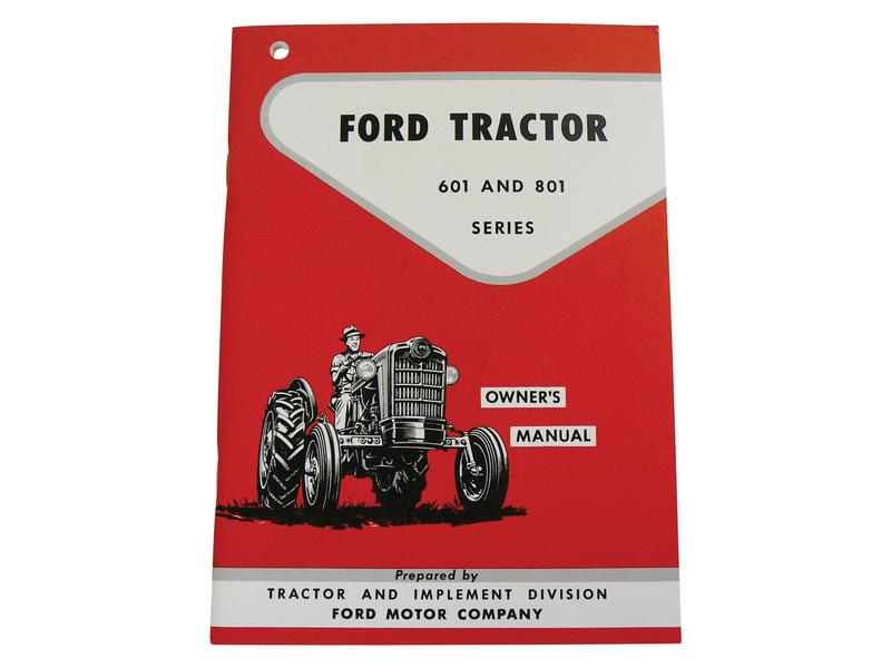MANUAL, OWNERS, FORD 601/801