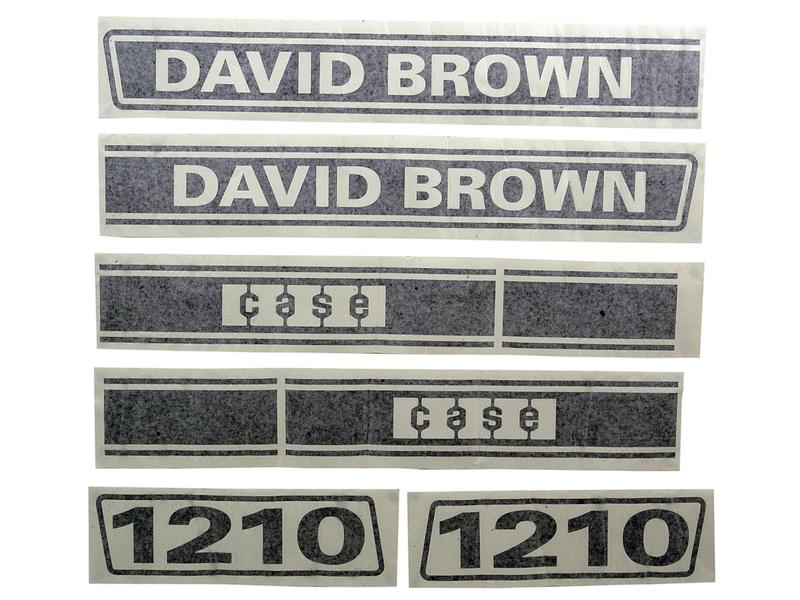 Typenschild - David Brown 1210