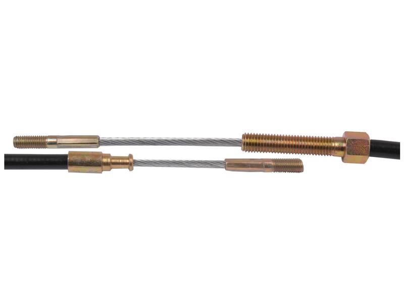 PTO Cable - Length: 1072mm, Outer cable length: 810mm.