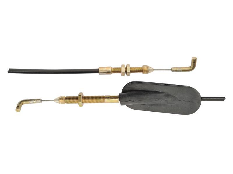 Hand Throttle Cable - Length: 1668mm, Outer cable length: 1554mm.