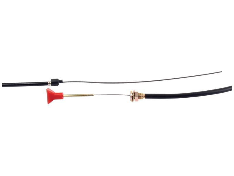 Kabel for motorstopp - Lengde: 1975mm, Kabellengde ytre: 1612mm.