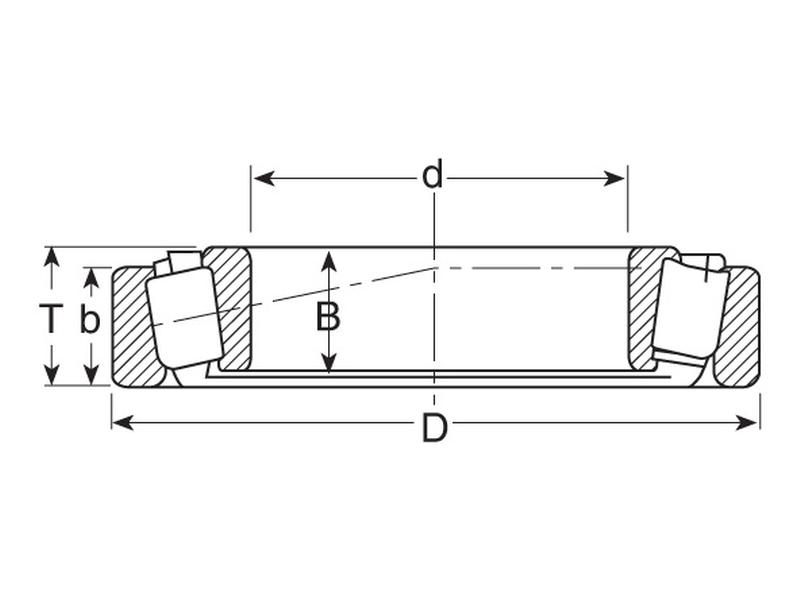 Sparex Taper Roller Bearing (37431A/37625)