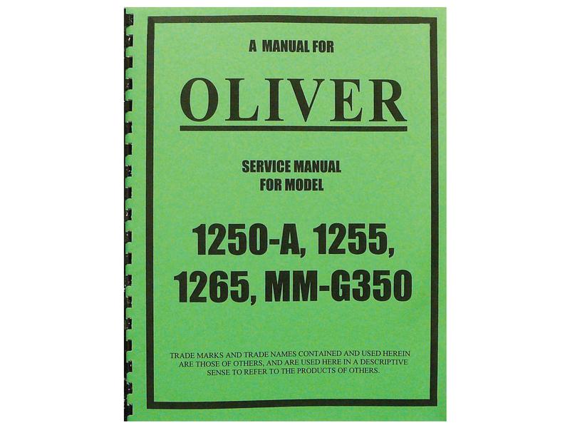 Manual Service 1255,1265,1270