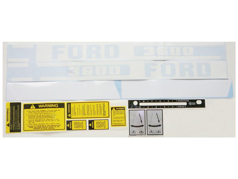 Decal Set - Ford / New Holland 3600