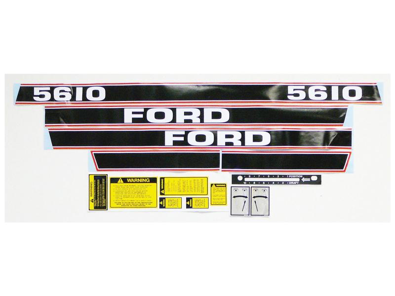 Emblemsæt - Ford / New Holland 5610