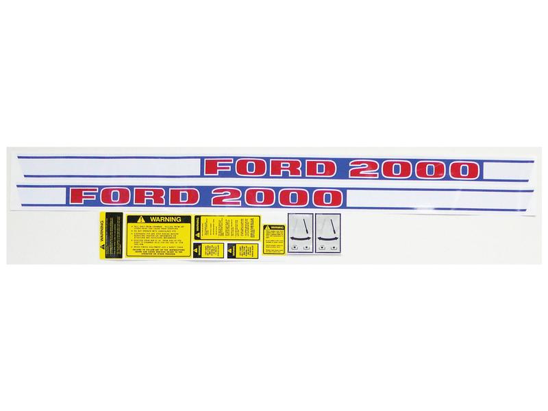 Decal Set - Ford / New Holland 2000 (Diesel)