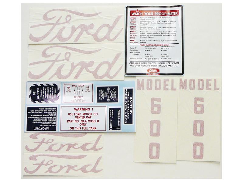 Decal - Ford / New Holland 600