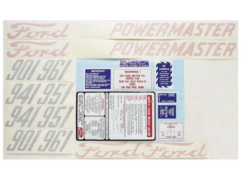 Decal Set - Ford / New Holland 901