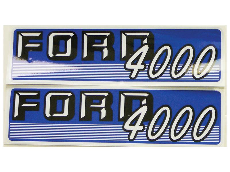 Decal - Ford / New Holland 4000