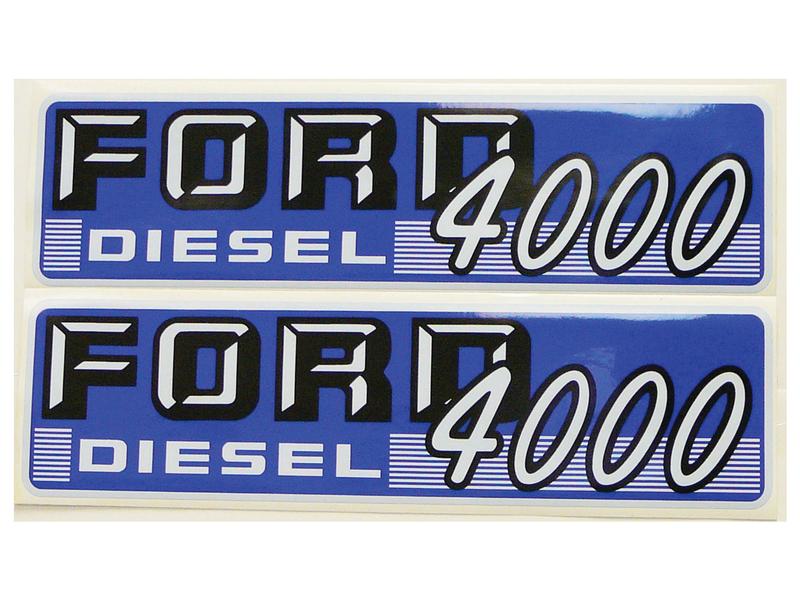 Decal Set - Ford / New Holland 4000