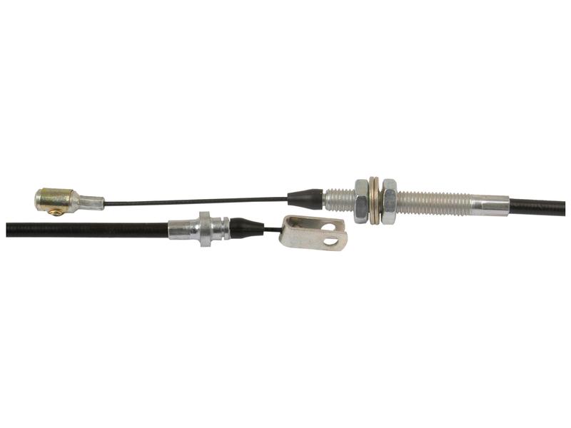 Cables Acelerador de Pie - Longitud: 990mm, Longitud del cable exterior: 843mm.