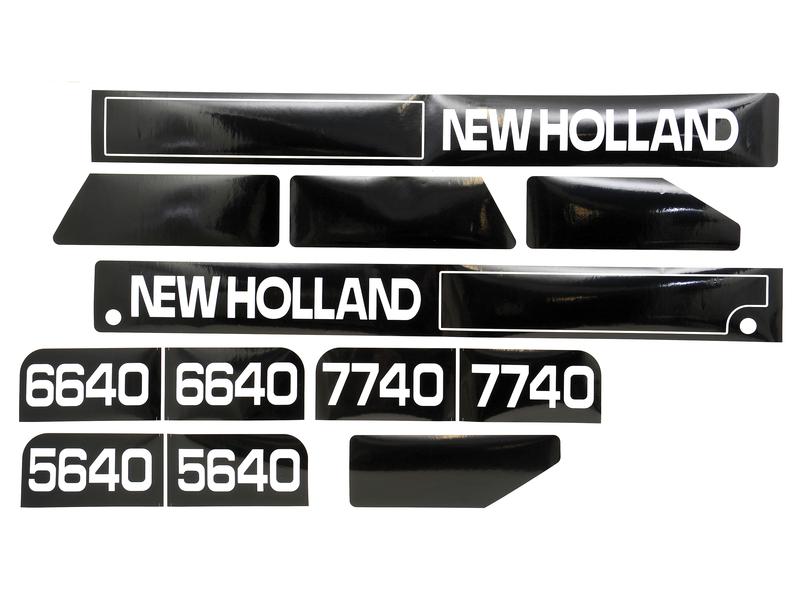 Typenschild - Ford / New Holland 5640 6640, 7740