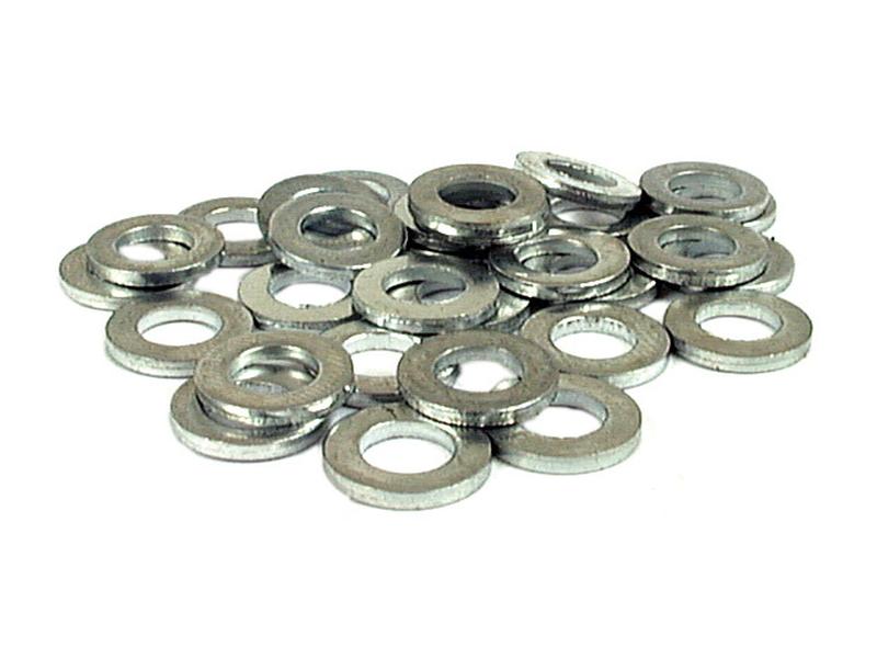 Metric Flat Washer, ID: 6mm, OD: 12mm, Thickness: 1.6mm (DIN or Standard No. DIN 125A)