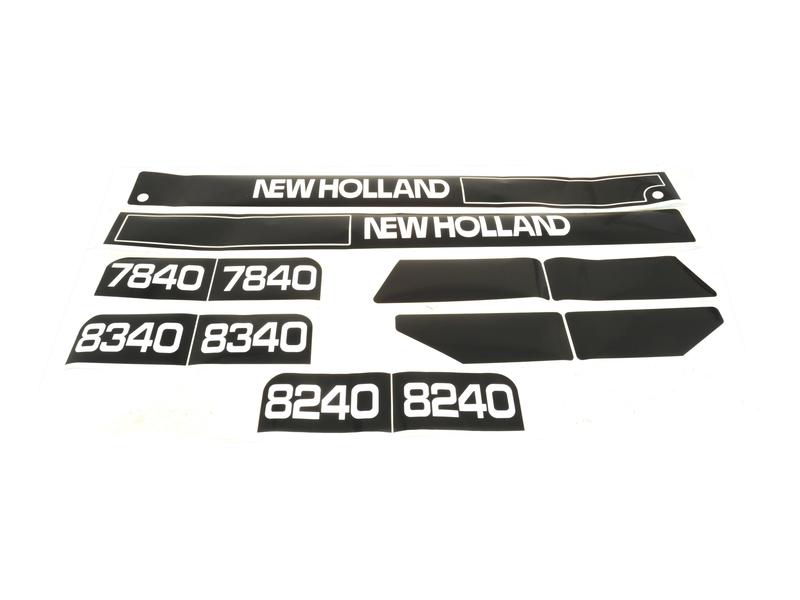 Ford New Holland Tractor 7840 solamente; DECAL set