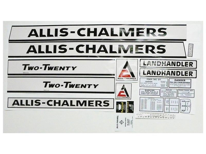 Decal - Allis Chalmers 220