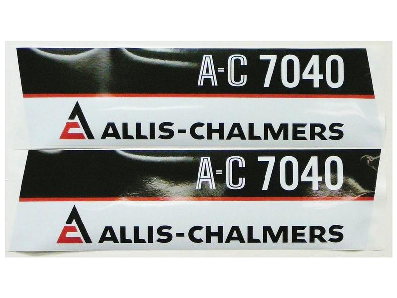 Decal - Allis Chalmers 7040