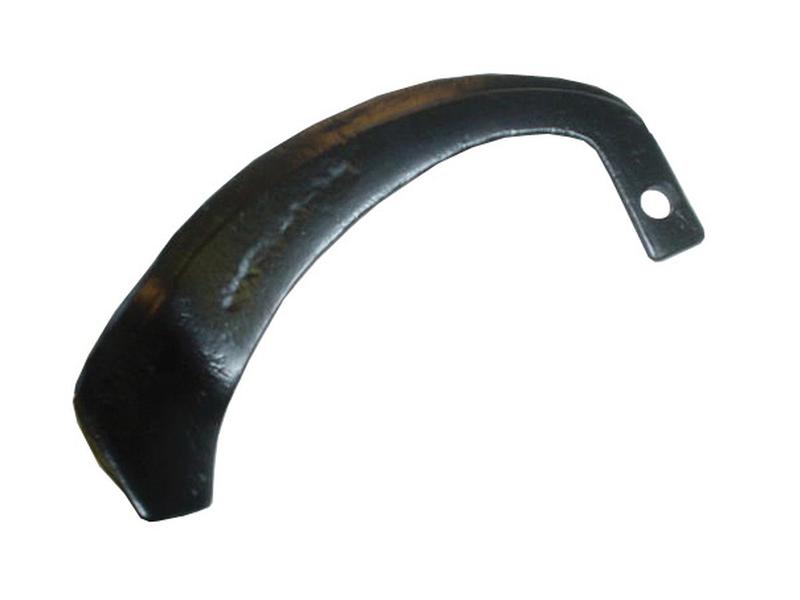 Rotavator Tine Curved RH. Width: 25mm, Height: 220mm, Hole Ø: 12mm. Replacement for Yanmar