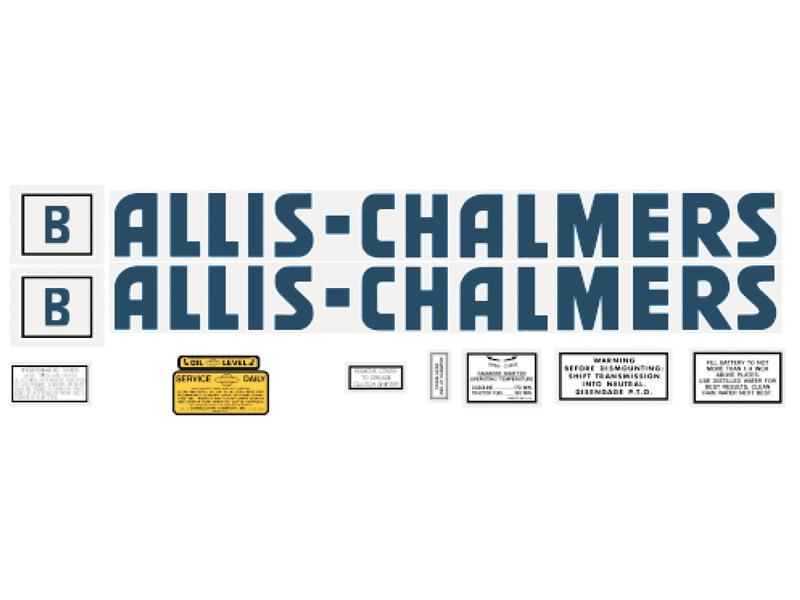 Decal - Allis Chalmers B