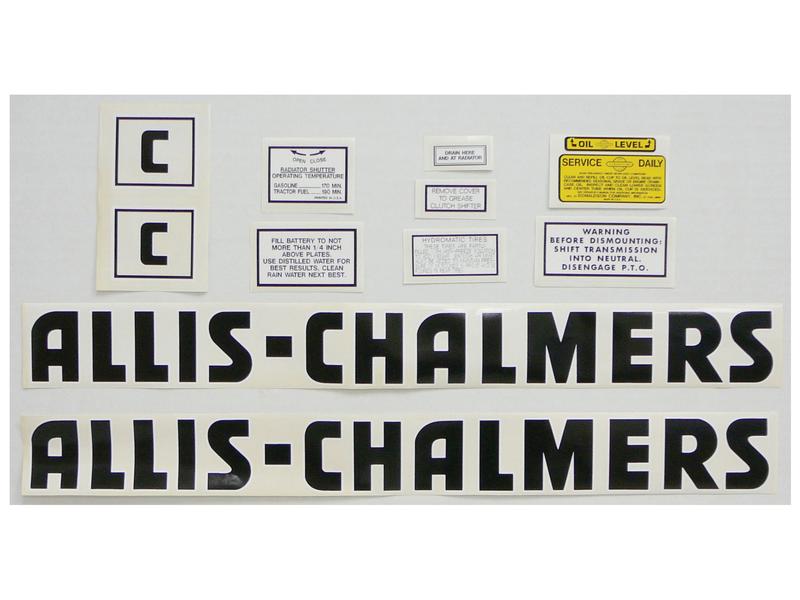 Decal - Allis Chalmers C