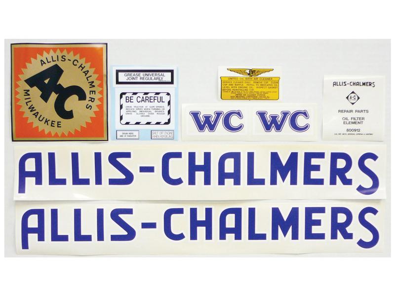 Decal - Allis Chalmers WC