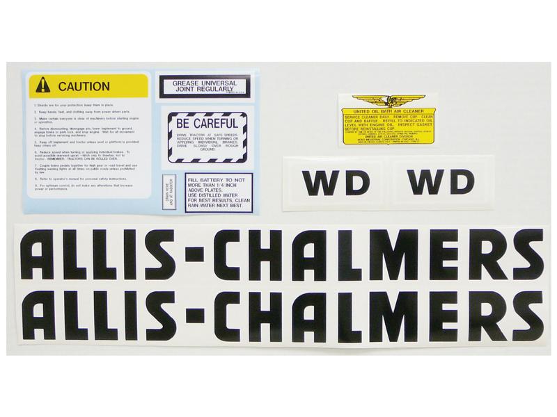 Decal - Allis Chalmers WD