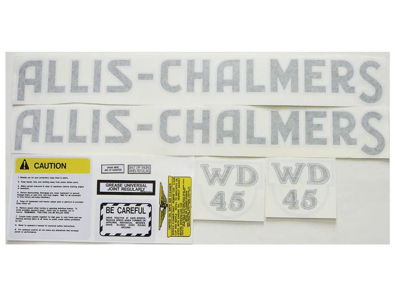 Decal Set - Allis Chalmers WD45
