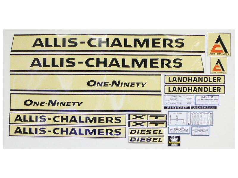 Decal - Allis Chalmers 190