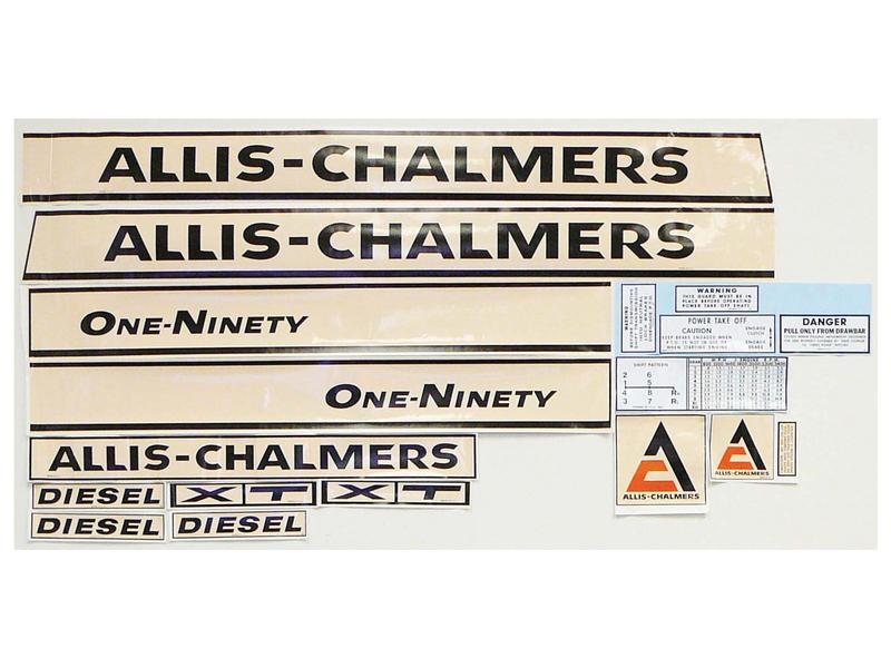 Decal - Allis Chalmers 190